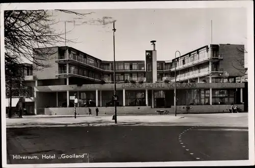 Ak Hilversum Nordholland Niederlande, Hotel „Gooiland“