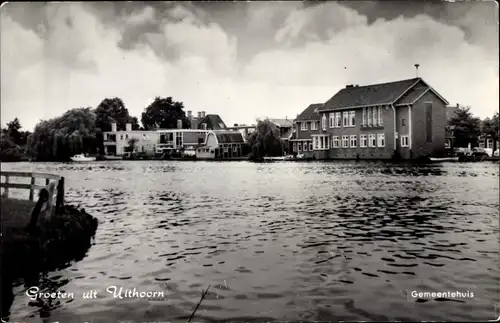 Ak Uithoorn Nordholland Niederlande, Rathaus