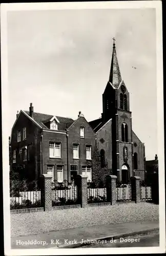 Ak Hoofddorp Haarlemmermeer Nordholland Niederlande, Römisch-katholische Kirche Johannes de Dooper