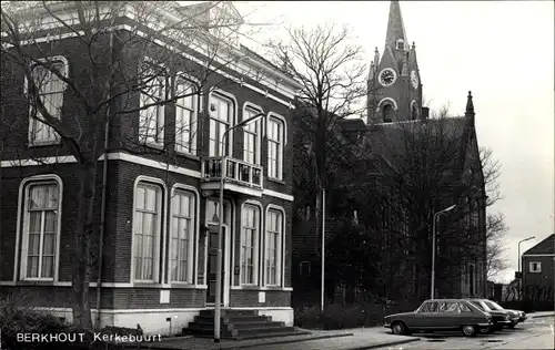 Ak Berkhout Nordholland Niederlande, Kerkebuurt