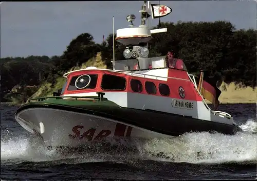 Ak Seenotrettungsboot Wilhelm Hubotter, Seenotrettung