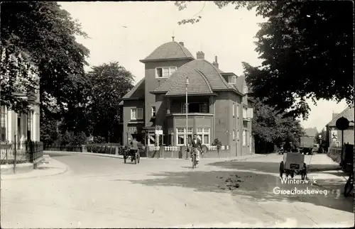 Foto Ak Winterswijk Gelderland Niederlande, Groenloseweg