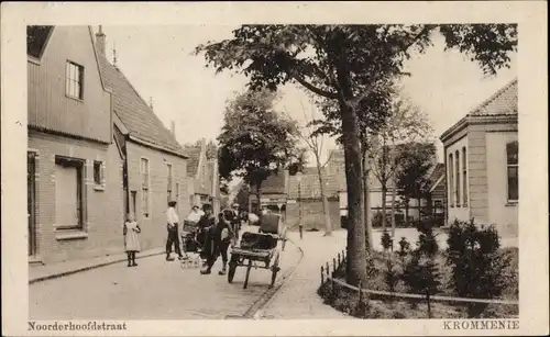 Ak Krommenie Zaanstad Nordholland Niederlande, Noorderhoofdstraat