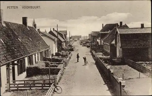 Ak Petten Nordholland, Voorbuurt