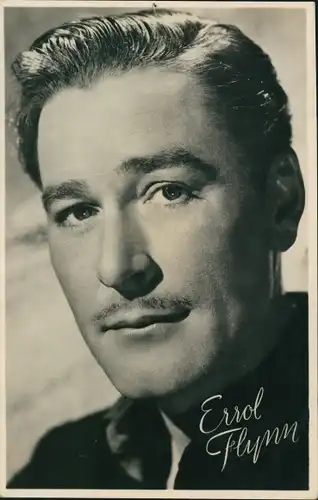 Ak Schauspieler Errol Flynn, Portrait