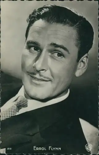 Ak Schauspieler Errol Flynn, Portrait