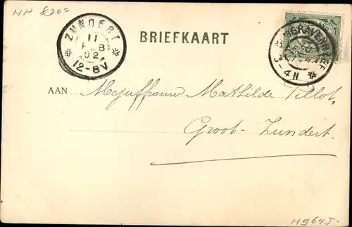 Ak Monnikendam Waterland Nordholland Niederlande, Teilansicht