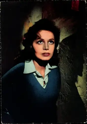 Ak Schauspielerin Eva Bartok, Portrait, Der rote Korsar