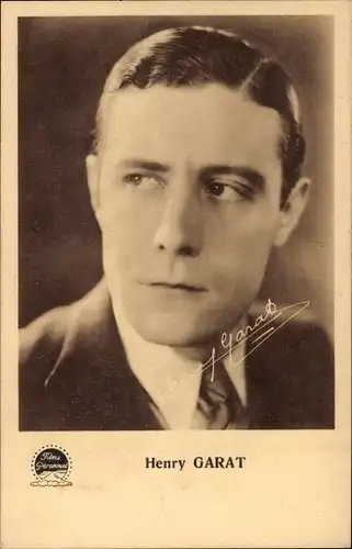 Ak Schauspieler Henry Garat, Portrait