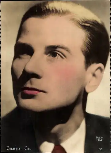 Ak Schauspieler Gilbert Gil, Portrait