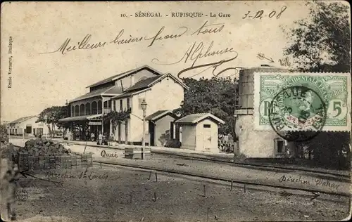 Ak Rufisque Senegal, Bahnhof