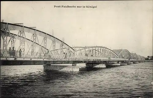 Ak Saint Louis Senegal, Le Pont Faidherbe