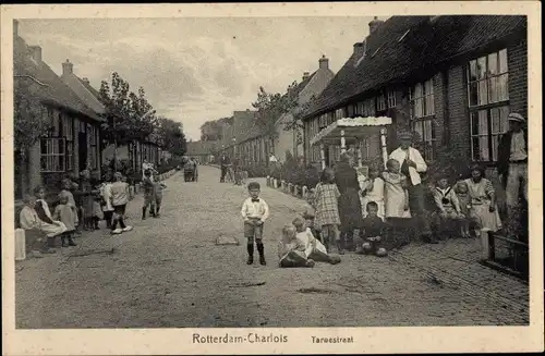 Ak Charlois Rotterdam Südholland Niederlande, Tarwestraat