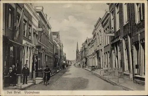 Ak Den Briel Brielle Südholland, Voorstraat