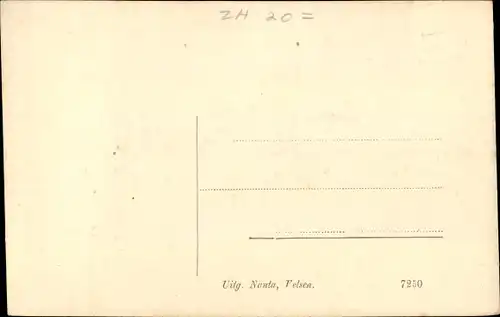 Ak Meerkerk Südholland, Straßenpartie, Häuser