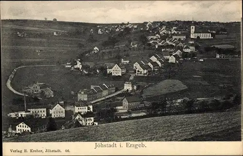 Ak Jöhstadt im Erzgebirge Sachsen, Panorama