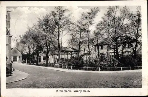 Ak Krommenie Zaanstad Nordholland Niederlande, Oranjeplein