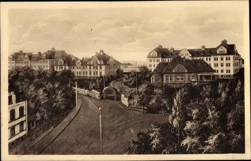 Ak Leisnig in Sachsen, Ehem. König-Friedrich-August-Kaserne