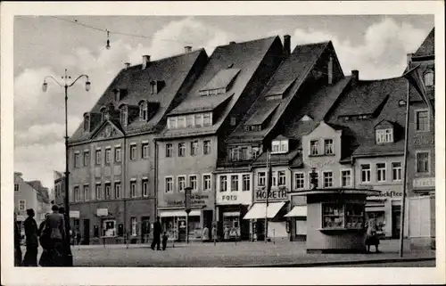 Ak Mittweida in Sachsen, Marktplatz, Fotohandel, Kiosk