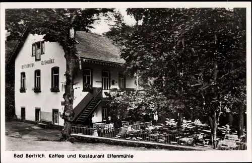 Ak Bad Bertrich an der Mosel Eifel, Kaffee, Restaurant Elfenmühle von E. Ziegler