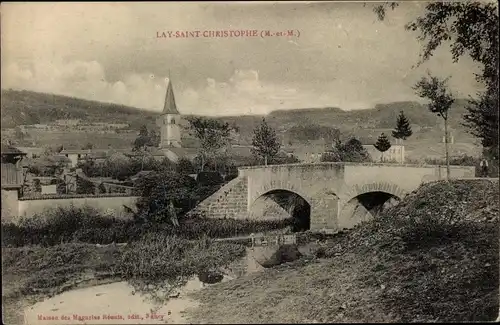 Laien-Ak Saint Christophe Meurthe et Moselle, Pont und Ville