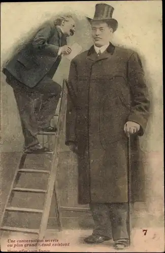 Ak Ein geheimes Gespräch mit dem größten existierenden Riesen