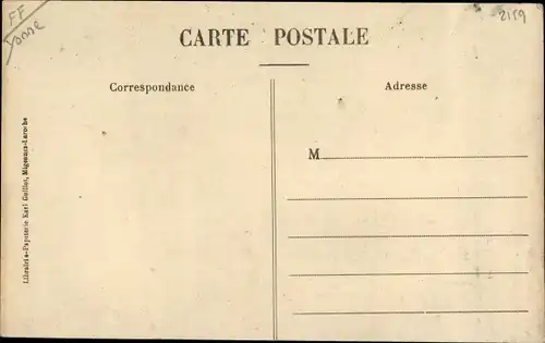 Ak La Ferte Loupiere Yonne, Une Centenaire, Mme Therese Bedoiseau