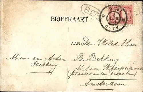 Ak Olst Wijhe Overijssel, Rathaus