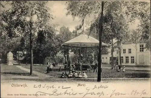 Ak Oisterwijk Nordbrabant Niederlande, Markt