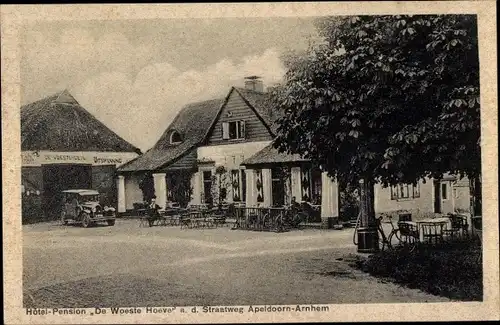 Ak Apeldoorn Gelderland, Hotel-Pension De Woeste Hoeve