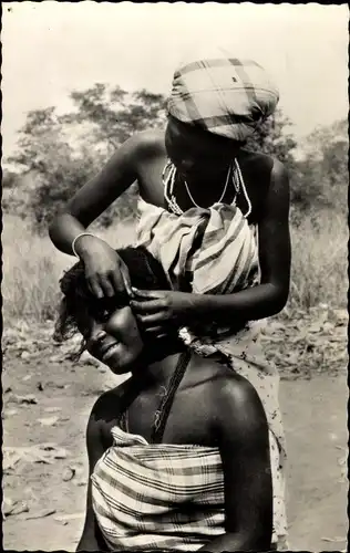 Ak Angola, Zwei junge Frauen