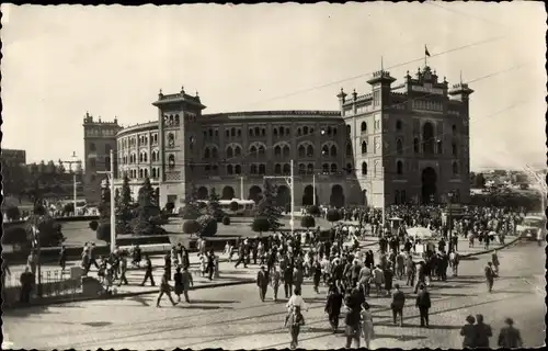 AK Madrid, Spanien, Plaza de Toros