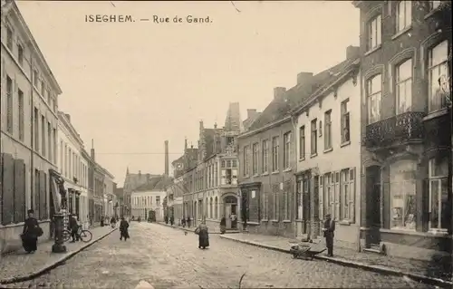 Ak Izegem Iseghem Westflandern, Rue de Gand