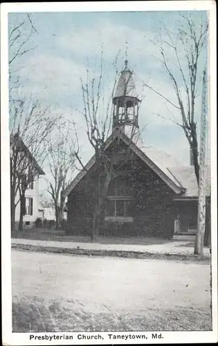 Ak Taneytown Maryland USA, Presbyterianische Kirche