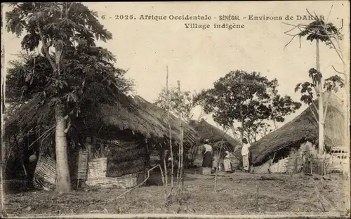 Ak Dakar, Senegal, indigenes Dorf