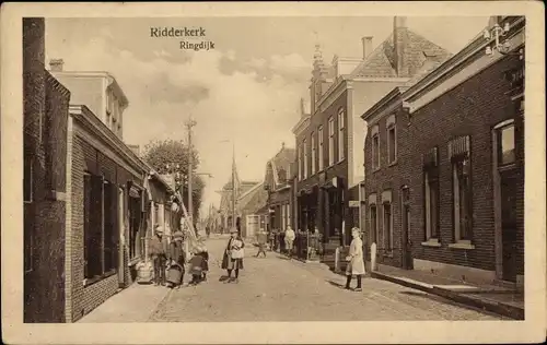 Ak Ridderkerk Südholland Niederlande, Ringdijk