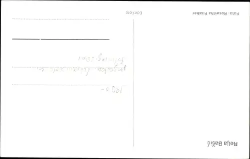 Ak Schauspieler Relja Bašić, Portrait, Autogramm