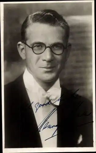 Ak Schauspieler Henry Mack, Portrait, Autogramm