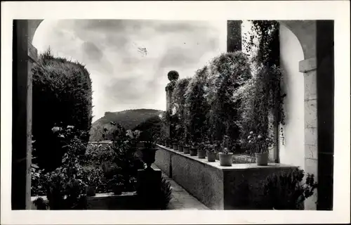 Ak Valldemosa Mallorca Balearen, der Garten der Zelle