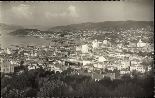 Ak Vigo Galizien Spanien, Teilansicht