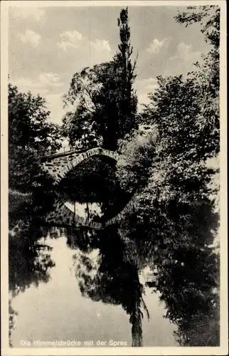 Ak Sohland an der Spree Lausitz, Himmelsbrücke