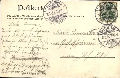 Ak Bochum im Ruhrgebiet, Marienkirche