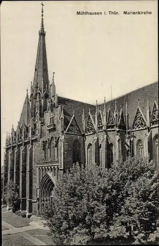 Ak Mühlhausen in Thüringen, Marienkirche