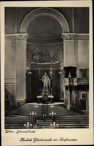 Ak Zittau in Sachsen, Johanniskirche