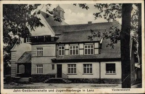 Ak Lanz in der Prignitz, Jahn-Gedächtnishalle, Jugendherberge