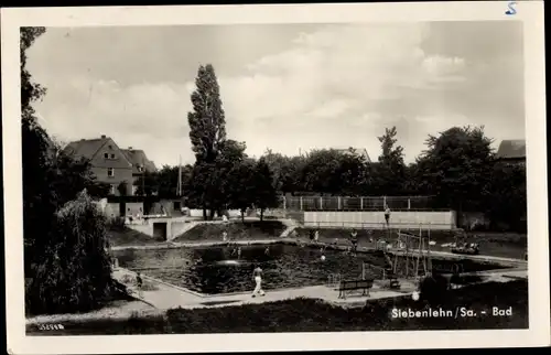 Ak Siebenlehn Großschirma Sachsen, Stadtbad