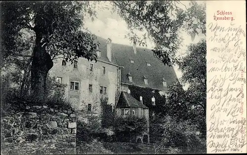 Ak Reinsberg in Sachsen, Schloss