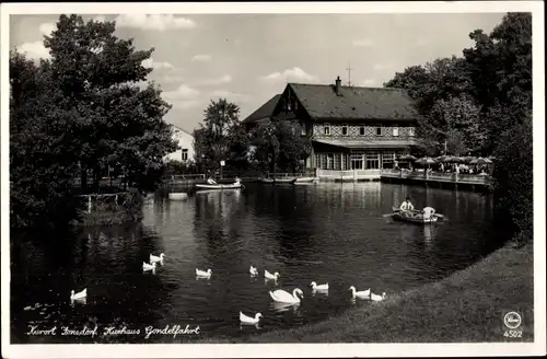 Ak Jonsdorf in Sachsen, Hotel Kurhaus Gondelfahrt