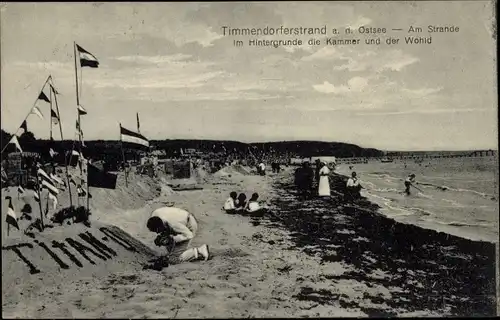 Ak Timmendorfer Strand in Holstein, Strand, Kammer, Wohld