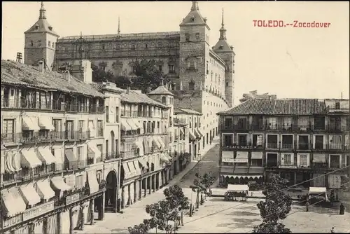 Ak Toledo Kastilien La Mancha Spanien, Zocodover